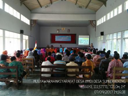 MUSYAWARAH MASYARAKAT DESA (MMD)