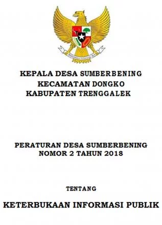 PERDES NOMOR 10 TAHUN 2018 TENTANG KETERBUKAAN INFORMASI PUBLIK